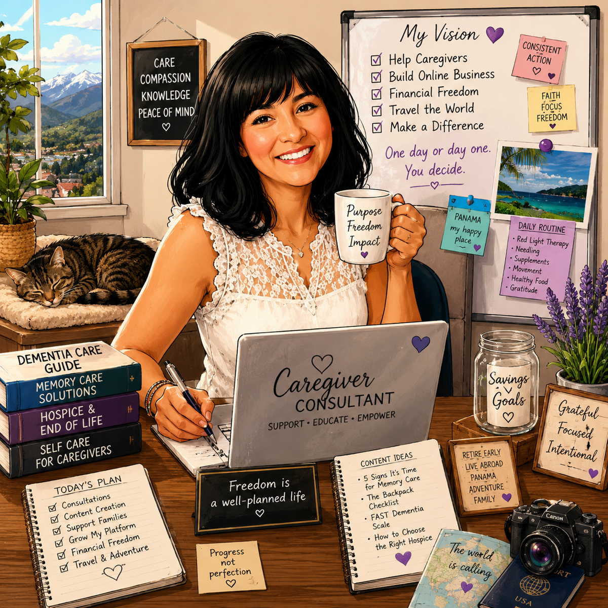Colette Lundin, caregiver consultant